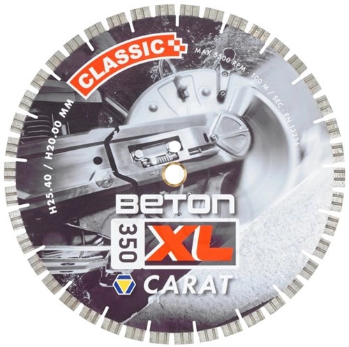 Carat CSCXL35042 CS Classic XL Piła diamentowa do betonu &oslash; 350x25,4/20mm