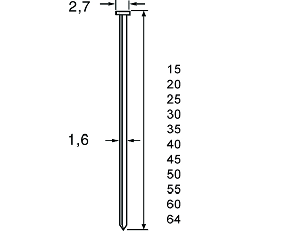 Dutack 5138034 Kołek rozporowy SKN16 ocynkowany 40 mm 2500 szt.