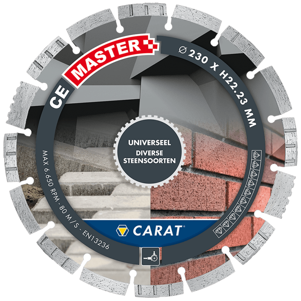 Carat CEM1403000 Tarcza diamentowa Universal CE Master 140 x 22,23