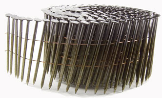 Haubold Mocowanie 504501 Gwoździe w cewce CW 2,5x60 mm Ring Blank 7200 szt.