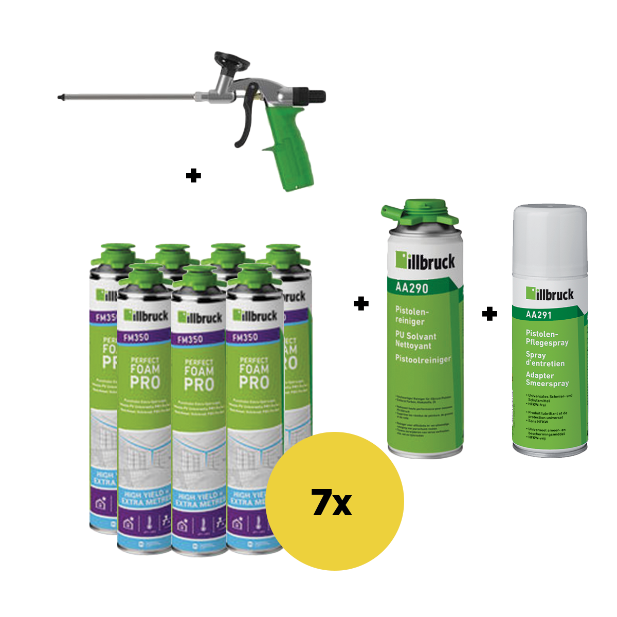 illbruck FM350390214 FM350 Perfect Foam pudełko startowe 7x 880ml