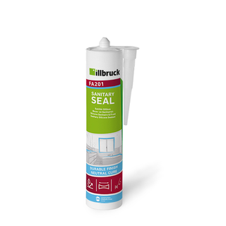 illbruck FA201342492 FA201 Silikonowy kit sanitarny tuba 310ml, pergamon
