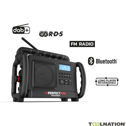 PerfectPro RBX3 Rockbox Construction Radio - 2