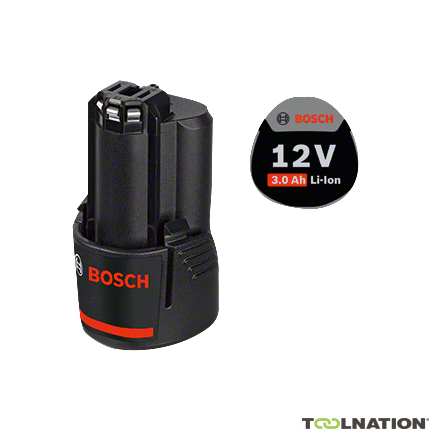 Bosch Niebieski Akcesoria 1600A00X79 Akumulator  GBA 12V 3,0Ah - 1