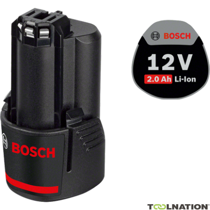 Bosch Niebieski Akcesoria 1600Z0002X Akumulator  GBA 12V 2,0Ah - 1