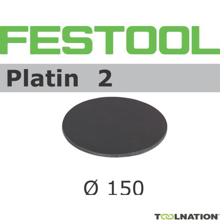 Festool Akcesoria 492369 Krążek ścierny Platin 2, 15 szt.  STF D150/0 S500 PL2/15 - 1