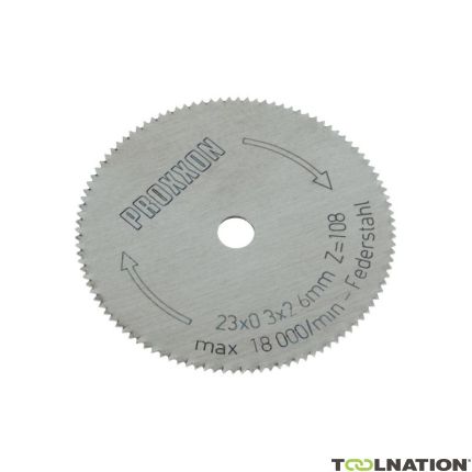 Proxxon 28652 Ostrze zapasowe Mikro-cięcie MIC, 23x0,3mm - 1