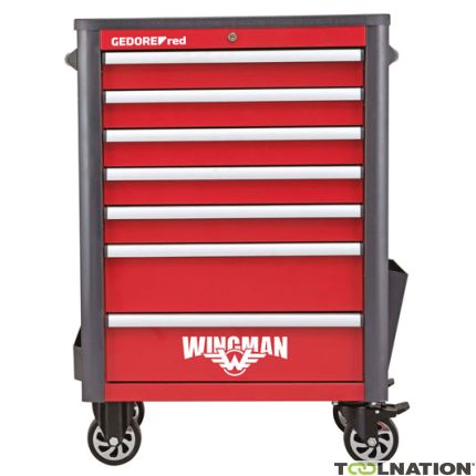 Gedore RED 3301690 R20200007 Wózek narzędziowy WINGMAN z 7 szufladami - 1