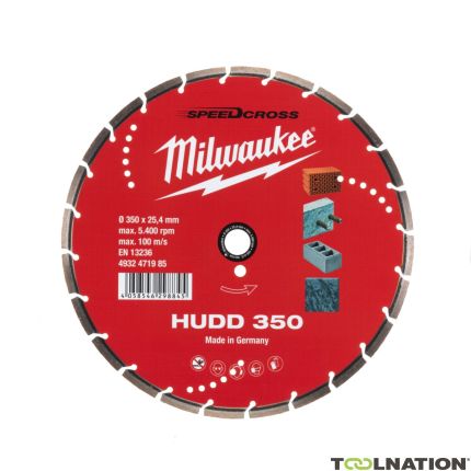 Milwaukee Akcesoria 4932471985 Tarcza SPEEDCROSS HUDD 350 ⌀350x25.4mm - 1