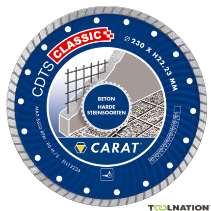 Carat CDTSC11530 Tarcza diamentowa CDTS CLASSIC 115x22,2MM - 1
