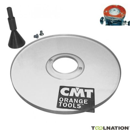 CMT CMT300-SB1 Podstawa uniwersalna (s-base) Opcja: Płyta podstawowa do frezarki (otwory należy wywiercić zgodnie z maszyną) - 1