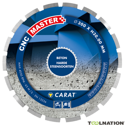 Carat CNCM450400 Tarcza diamentowa BETON CNC MASTER 450x25,4MM - 1