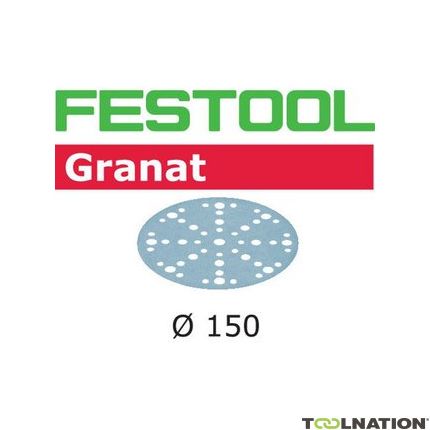 Festool Akcesoria 575157 Krążki ścierne, 10szt.  STF D150/48 P120 GR/10 - 1