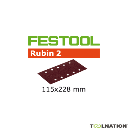 Festool 499036 Arkusze ścierne, 50szt. STF 115X228 P180 RU2/50 - 1