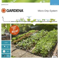 Gardena 13015-20 Zestaw podstawowy nawadniający grządki i rabaty  Micro-Drip-System