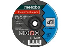 Metabo Akcesoria 616487000 Tarcza szlifierska Ø 150x6,0x22,2 stal Flexiamant super