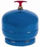 Sievert 201200 butla gazowa inh. 2 kg - napełnione, z kranem, z hakiem