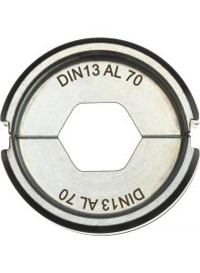 4932459509 M18 HCCT109/42 DIN13 AL 70 Matryca zaciskowa typ DIN Aluminium do aluminiowych końcówek i konektorów (DIN 46329, 46267 cz. 1 i 2, DIN EN 50182)