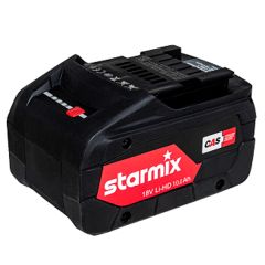 Starmix Akcesoria 457031 Bateria 18 Volt 10.0 Ah LiHD