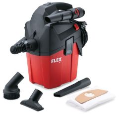 Flex-tools 481513 VC 6 L MC Odkurzacz kompaktowy z ręcznym czyszczeniem filtra