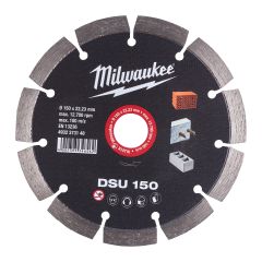 Milwaukee Akcesoria 4932373148 Diamentowa tarcza tnąca DSU 150 mm