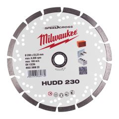 Milwaukee Akcesoria 4932399822 Ściernica diamentowa SpeedCross HUDD 230