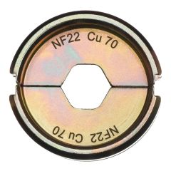 4932451737 NF22 Cu 70 Matryca zaciskowa typ NF C 20-130 do miedzianych końcówek kabli Hex do M18 HCCT