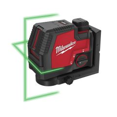 Milwaukee 4933478098 L4 CLL-301C REDLITHIUM USB laser zielony krzyżowy + akumulator L4 B3 + kabel USB + walizka