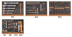 Beta 059881019 Zestaw narzędzi 215 elementów we wkładkach z pianki EVA