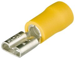 Knipex 9799022 Tuleje płaskie 100 szt. kabel 4-6 mm2 (żółty)