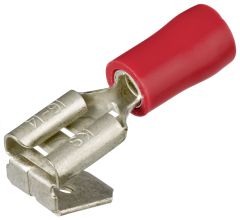 Knipex 9799090 Rozdzielacze do wtyczek płaskich 100 szt. kabel 0,5-1,0 mm2 (czerwony)