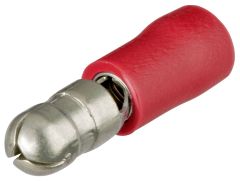 Knipex 9799150 Wtyczka okrągła 100 sztuk 4 mm kabel 0,5-1,0 mm2 (czerwony)