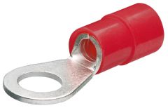 Knipex 9799170 Końcówki kablowe, kształt pierścienia 200 sztuk 3 mm kabel 0,5-1,0 mm2 (czerwony)