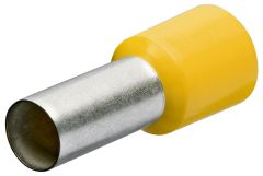 Knipex 9799336 Końcówki kablowe z kołnierzem z tworzywa sztucznego 100 szt. kabel 6 mm2 (żółty)