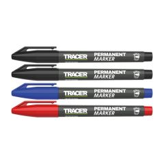 Tracer APMK1 Zestaw markerów permanentnych czarno/niebiesko/czerwony