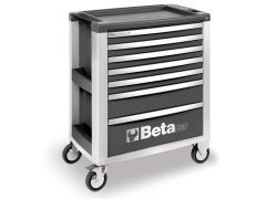 Beta 039000002 C39-7/G Wózek narzędziowy z 7 szufladami Aluminium Grey