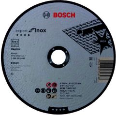 Bosch Niebieski Akcesoria 2608603406 Tarcza tnąca prosta Expert for Inox - Rapido