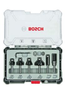 Bosch Niebieski Akcesoria 2607017468 Zestaw frezów 6mm 6szt.