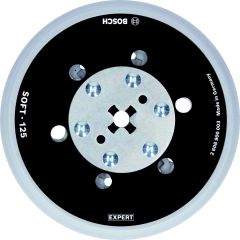Bosch Niebieski Akcesoria 2608900003 Expert Wielootworowe podkładki uniwersalne 125 mm, miękkie