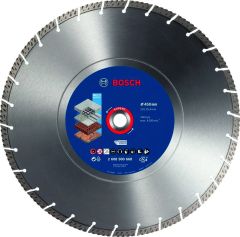Bosch Niebieski Akcesoria 2608900668 Diamentowa tarcza tnąca Expert MultiMaterial 450 x 25,40 x 3,3 x 12 mm
