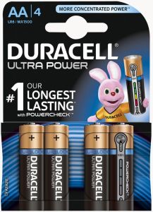 Duracell D002562 Baterie alkaliczne Ultra Power AA 4szt.