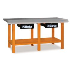 C56 O Stół warsztatowy 2000 mm pomarańczowy