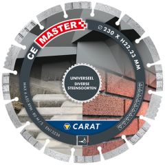 Carat CEM2303A21 Piły diamentowe  [2szt] - Universal CE Master - 230mm - Ø22,23mm - Promocja z walizką podróżną