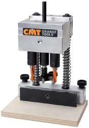 CMT CMT333-4300set Zawiasy wiercone Kompletny zestaw z walizką, uchwytem na głowicę wiercącą, głowicą wiercącą, 2 wiertłami i 1 potencjometrem Nawijarka do okien