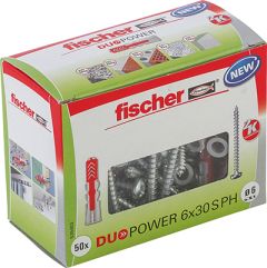 Fischer 535463 DUOPOWER 6x30 PH LD z głowicą cylindra