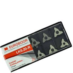 Euroboor LKS.20-R Płytki tnące z węglików spiekanych R2.5 do ukosowarki B45S za 10 sztuk
