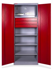 DEK7838L Uniwersalna szafka do przechowywania z półkami i szufladami 1840x635x610 mm