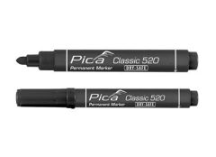 Pica PI52046 Marker permanentny Pica 520/46 1-4mm okrągły czarny, 10szt.