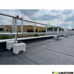 RSS 43830400 Zestaw systemów bezpieczeństwa dachowego na dach płaski Compact 4 mtr.