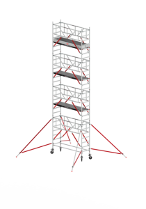 RS TOWER 51-S 9,2 m wysokości roboczej Fiber-Deck 2.45 Safe-Quick